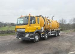 DAF CF 370 Stainless Vacuum Tank Euro 6