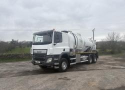 DAF CF 370 Vacuum Jet Tanker Euro 6