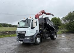 DAF LF 230 Tipper Crane Euro 6