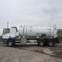DAF CF 370 Vacuum Jet Tanker Euro 6
