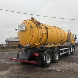 DAF CF 370 Stainless Vacuum Tank Euro 6