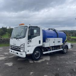 Isuzu Forward 75 190 Vacuum Jet Tanker Euro 6