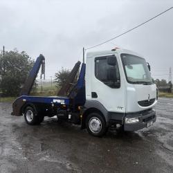 Renault Midlum Skip loader Euro 6