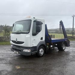 Renault Midlum Skip loader Euro 6