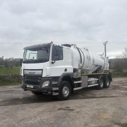 DAF CF 370 Vacuum Jet Tanker Euro 6