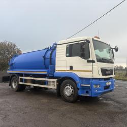 MAN TGM 18 250 Vacuum Tanker Euro 6