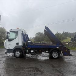 Renault Midlum Skip loader Euro 6
