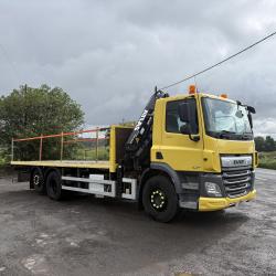 DAF CF 340 Crane Euro 6