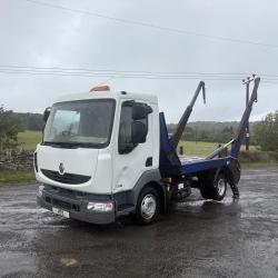 Renault Midlum Skip loader Euro 6