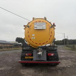 DAF CF 370 Stainless Vacuum Tank Euro 6