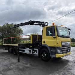 DAF CF 340 Crane Euro 6