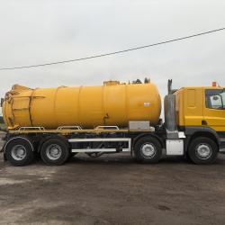 DAF CF 370 Stainless Vacuum Tank Euro 6