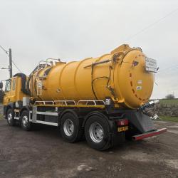 DAF CF 370 Stainless Vacuum Tank Euro 6